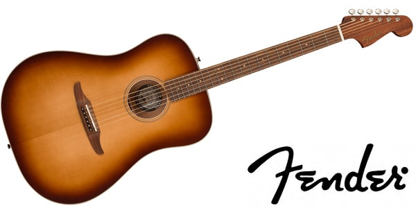 日本製/今治産 FENDER フェンダー エレクトリックアコースティックギター Fender Redondo Classic Dreadnought  Acoustic Guitar, Aged Cherry Burst