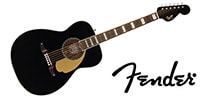 FENDER / Malibu Vintage Ovangkol FB Gold Pickguard Black