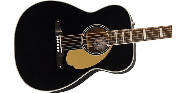FENDER ( フェンダー )  / Malibu Vintage Ovangkol FB Gold Pickguard Black画像4