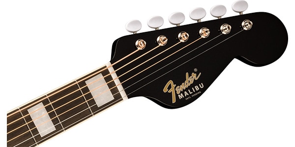 FENDER ( フェンダー )  / Malibu Vintage Ovangkol FB Gold Pickguard Black画像5