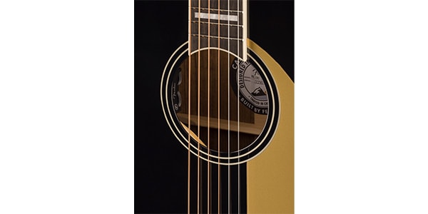 FENDER ( フェンダー )  / Malibu Vintage Ovangkol FB Gold Pickguard Black画像7
