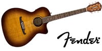 FENDER FA-345CE Auditorium 3-Tone Tea Burst