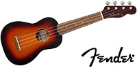 FENDER / VENICE SOPRANO UKE 2TS WN