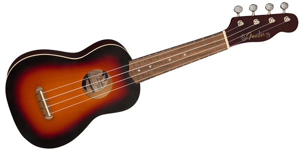 FENDER / VENICE SOPRANO UKE 2TS WN画像3