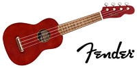 FENDER Venice Soprano Ukulele Cherry