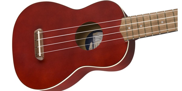 FENDER / Venice Soprano Ukulele Cherry画像3