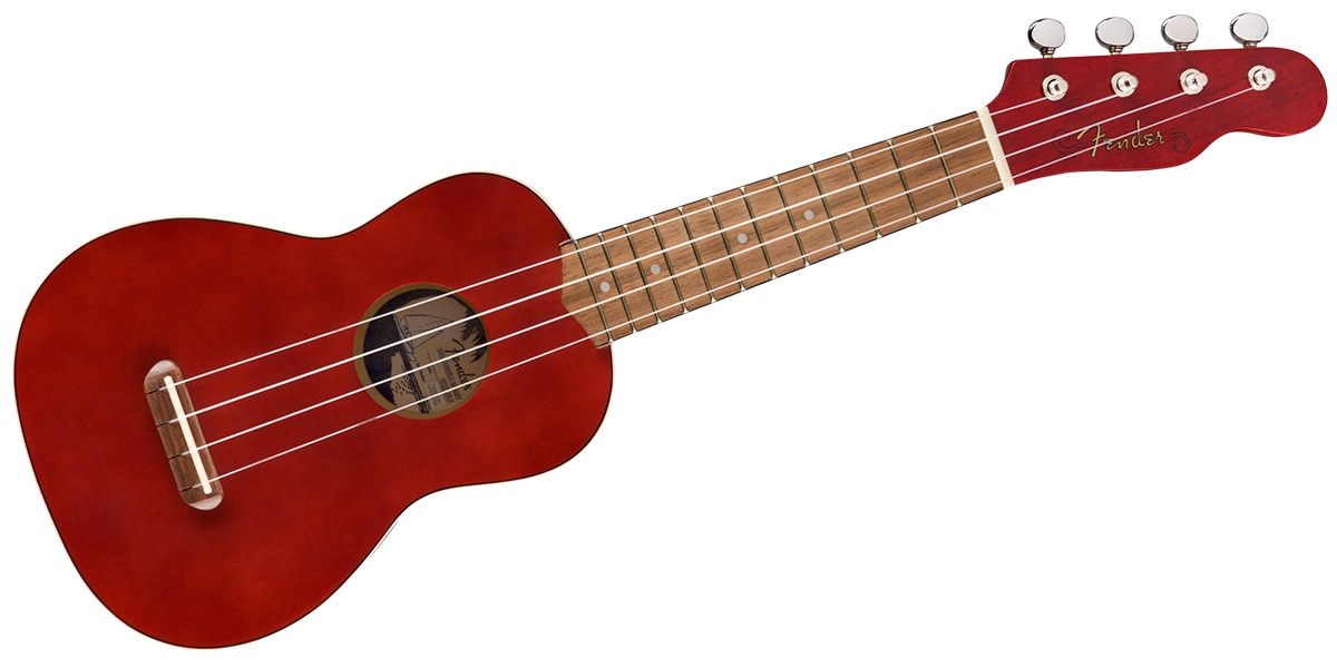 FENDER/Venice Soprano Ukulele Cherry