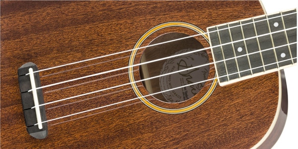 FENDER / GRACE VANDERWAAL SIGNATURE UKULELE　コンサートウクレレ画像4