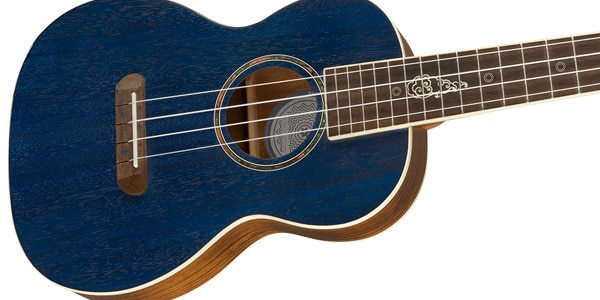 FENDER ( フェンダー )  / Dhani Harrison Uke Sapphire Blue　テナーウクレレ画像4