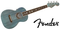 FENDER Dhani Harrison Uke Turquoise