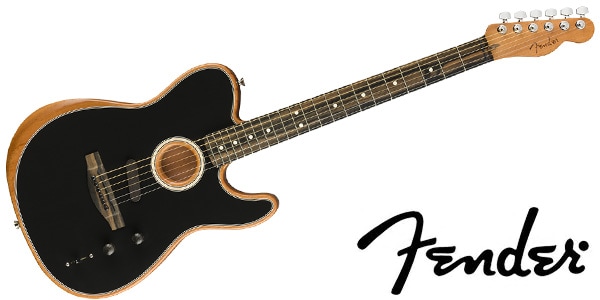 FENDER / American Acoustasonic Telecaster Black
