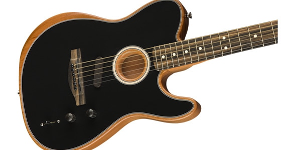 FENDER / American Acoustasonic Telecaster Black画像4