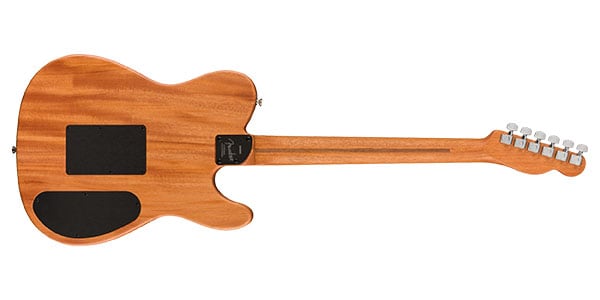 FENDER / American Acoustasonic Telecaster Left-Handed Ebony Natural画像2