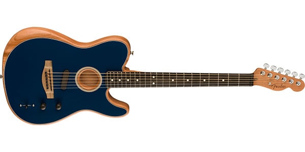 FENDER ( フェンダー )  / American Acoustasonic Telecaster Ebony Steel Blue画像3
