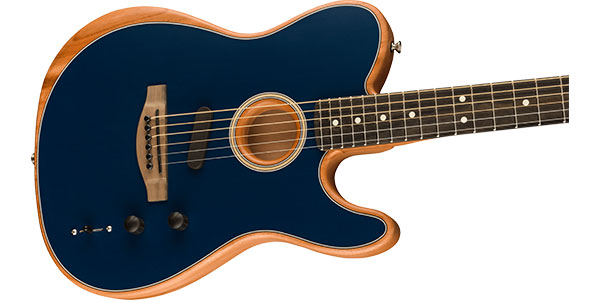 FENDER ( フェンダー )  / American Acoustasonic Telecaster Ebony Steel Blue画像4