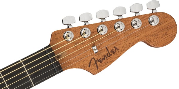 FENDER / American Acoustasonic Strat Ebony Black画像5
