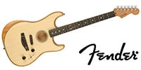 FENDER / American Acoustasonic Strat Ebony Natural