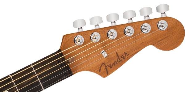 FENDER / American Acoustasonic Jazzmaster All-Mahogany Bourbon Burst画像5