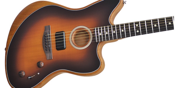 FENDER ( フェンダー )  / Acoustasonic Player Jazzmaster Rosewood 2-Color Sunburst/2画像2