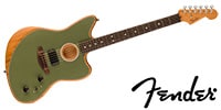 FENDER / Acoustasonic Player Jazzmaster Rosewood Antique Olive