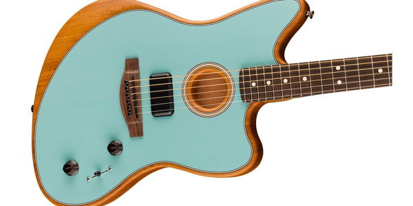 FENDER / Acoustasonic Player Jazzmaster Rosewood Ice Blue画像3