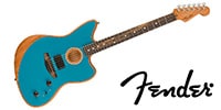 FENDER / American Acoustasonic Jazzmaster Ocean Turquoise Ebony