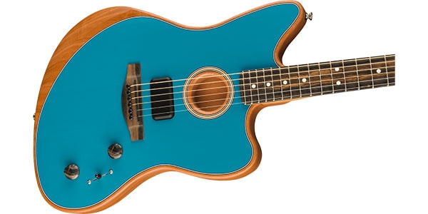 FENDER / American Acoustasonic Jazzmaster Ocean Turquoise Ebony画像3