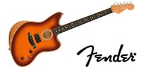 FENDER / American Acoustasonic Jazzmaster Tobacco Sunburst Ebony