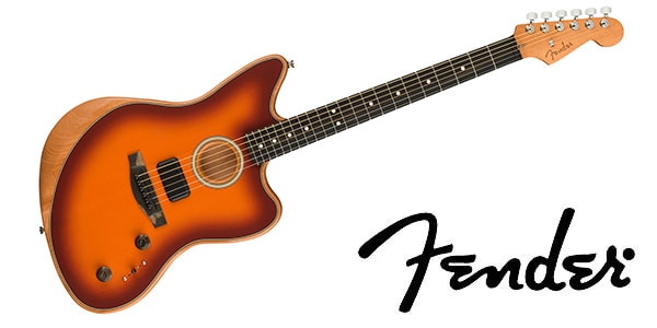 FENDER / American Acoustasonic Jazzmaster Tobacco Sunburst Ebony