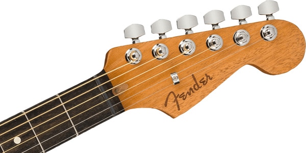 FENDER / American Acoustasonic Jazzmaster Arctic White Ebony FB画像4