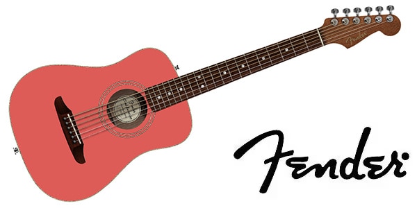 FENDER ( フェンダー ) / California Std Redondo Mini with Bag Spruce Top Fiesta Red