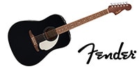 FENDER / California Std Redondo Spruce Top Ivory PG Black