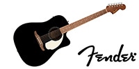 FENDER / California Std Redondo CE Spruce Top Ivory PG Black