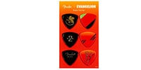 FENDER Evangelion ASUKA Pick Set