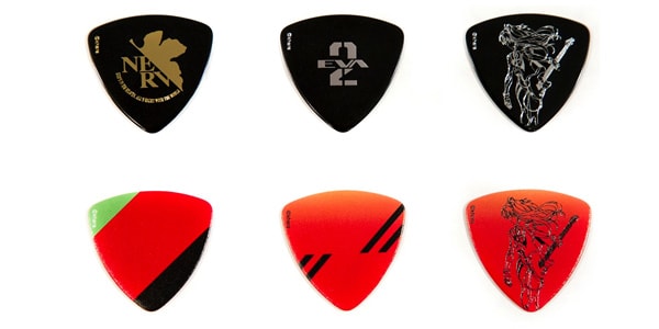 FENDER / Evangelion ASUKA Pick Set画像2