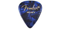 FENDER 351 Shape Premium Celluloid Blue Moto Heavy