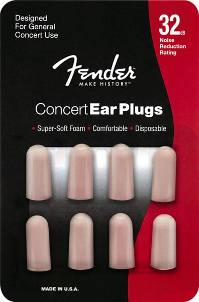 FENDER/Concert Series Foam Ear Plugs