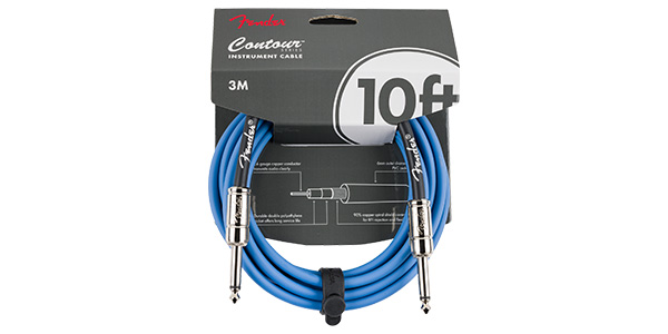 FENDER / Contour 10&#39; Cable, Lake Placid Blue画像2