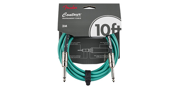 FENDER ( フェンダー )  / Contour 10&#39; Cable, Sherwood Green画像3