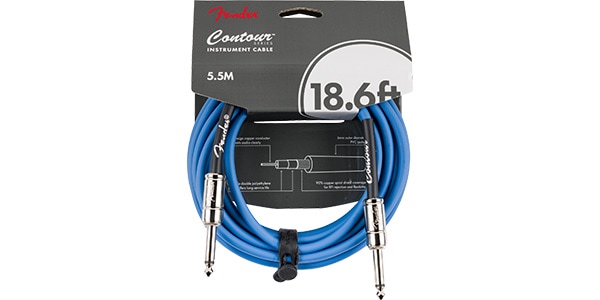 FENDER / Contour 18.6&#39; Cable, Lake Placid Blue画像2