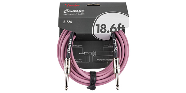 FENDER / Contour 18.6&#39; Cable, Burgundy Mist画像2