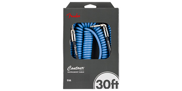 FENDER / Contour 30&#39; Coiled Cable, Lake Placid Blue画像4