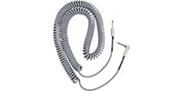 FENDER / Contour 30' Coiled Cable, Inca Silver