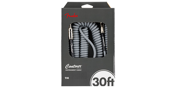 FENDER / Contour 30&#39; Coiled Cable, Inca Silver画像4