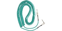 FENDER / Contour 30' Coiled Cable, Sherwood Green