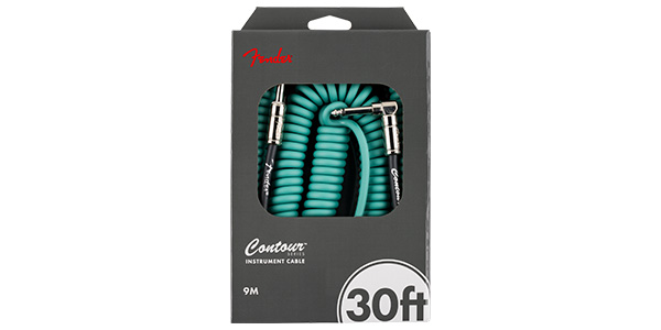FENDER / Contour 30&#39; Coiled Cable, Sherwood Green画像4