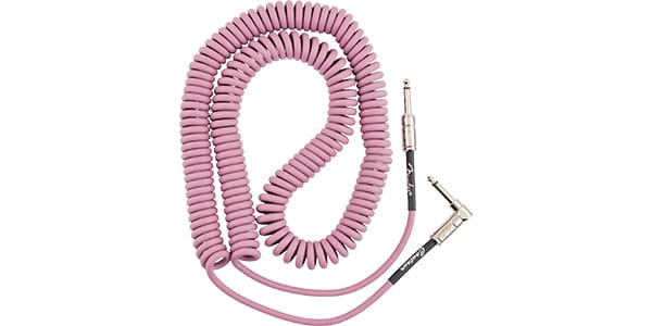FENDER / Contour 30&#39; Coiled Cable, Burgundy Mist
