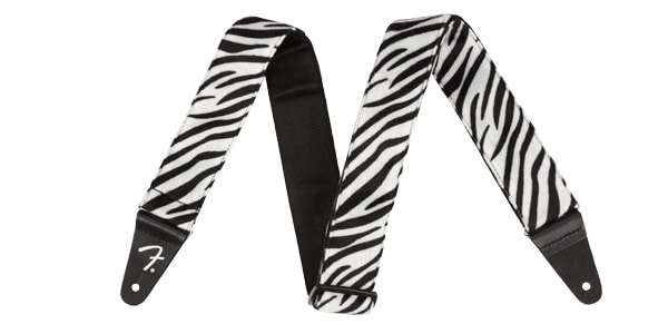 FENDER / Wild Zebra Print Strap, 2"