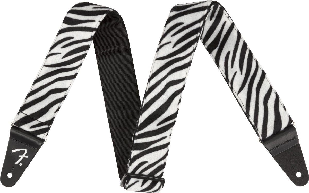 FENDER/Wild Zebra Print Strap, 2