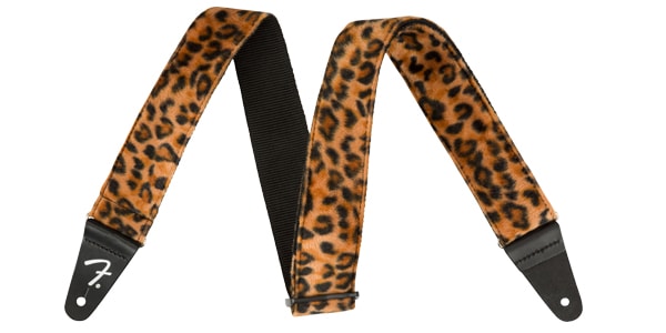 FENDER / Wild Leopard Print Strap, 2"